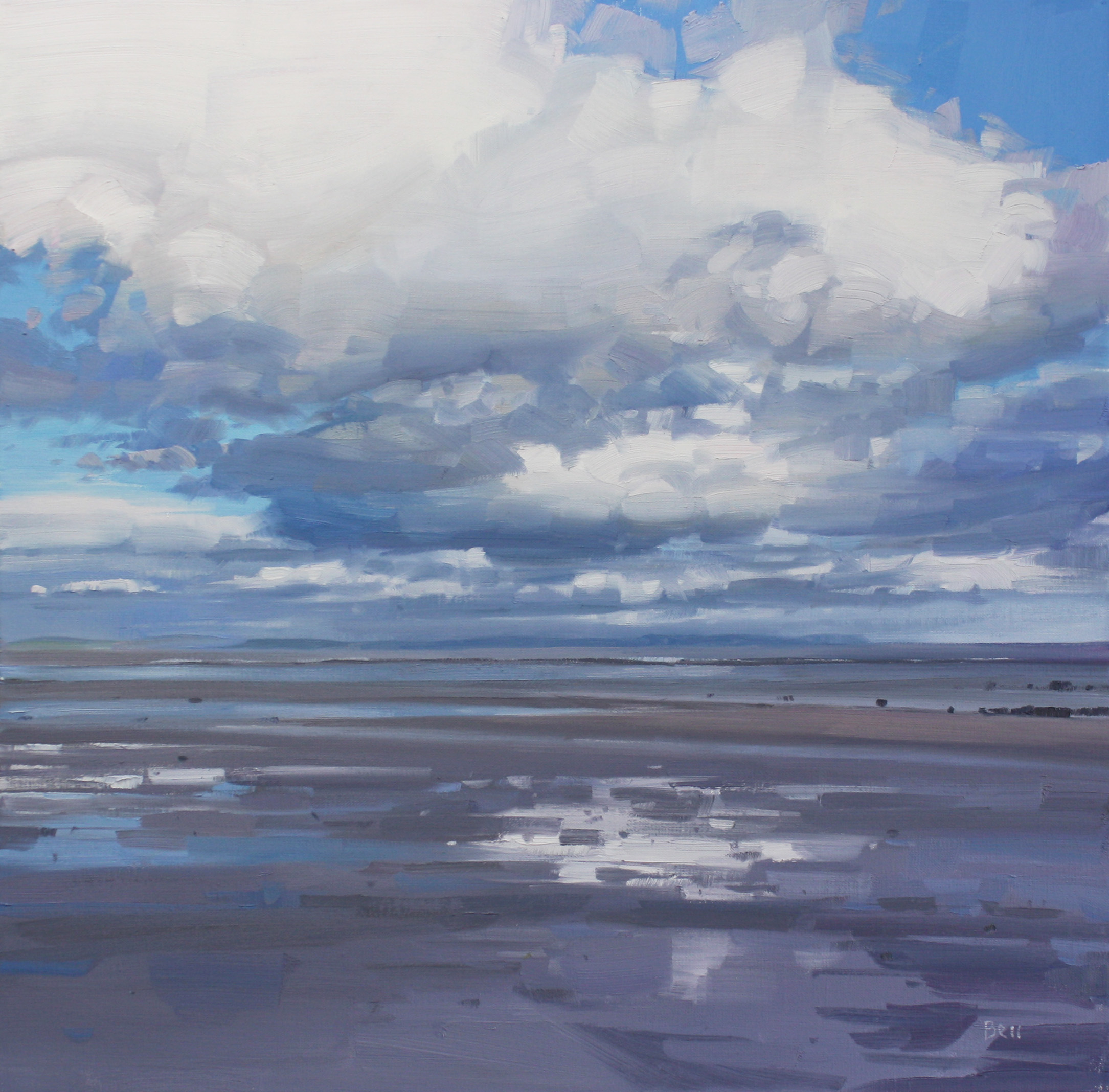 'Luce Bay, Low Tide' by artist John Bell